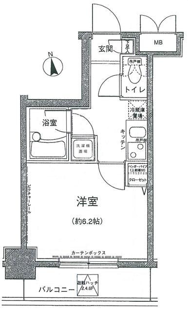 パレステュディオ文京南の物件間取画像