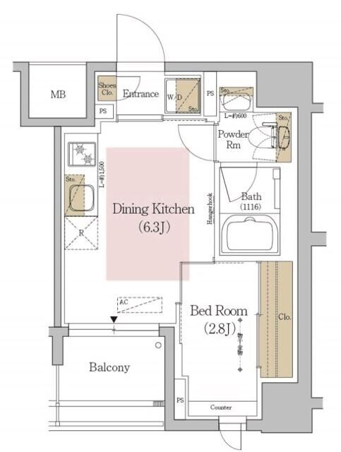 アーバネックス文京本郷の物件間取画像