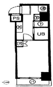 スカイコート新大塚の物件間取画像
