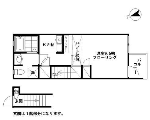 ブロッサムリッジ・ノースウィングの物件間取画像