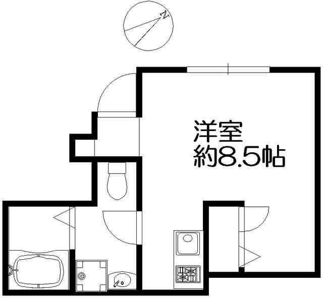 クレールの物件間取画像