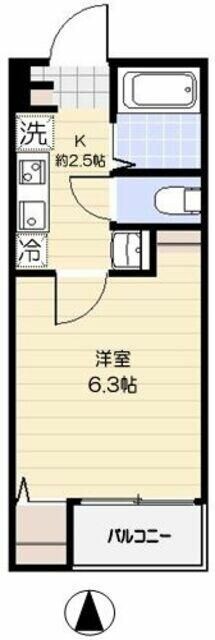 メゾン・ド・ジュネス喜沢の物件間取画像