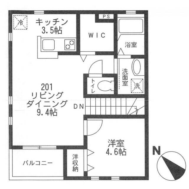 コートＭＫの物件間取画像