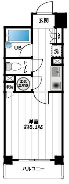 西日暮里１・４・３の物件間取画像