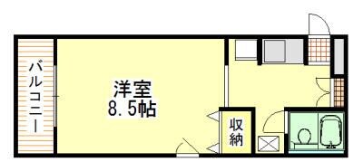 ハイホーム西川口の物件間取画像