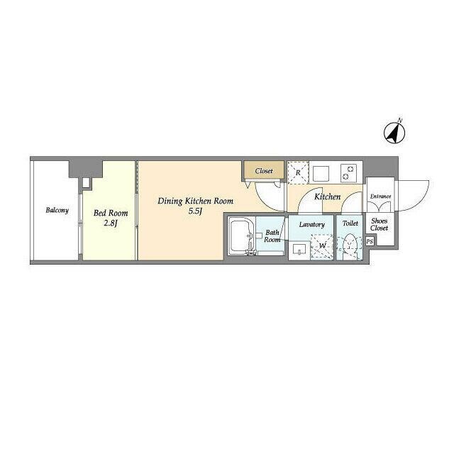 ＫＤＸレジデンス本蓮沼の物件間取画像