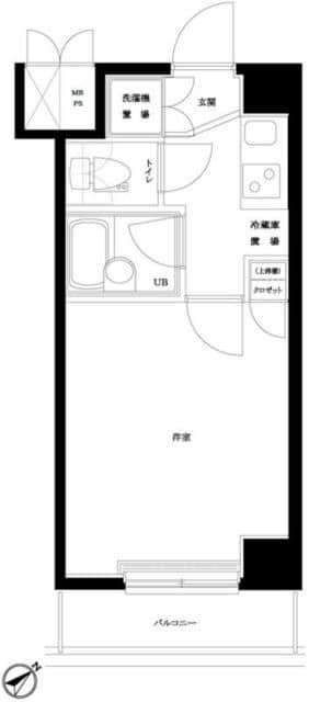 ルーブル椎名町の物件間取画像