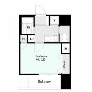 シンシア西早稲田の物件間取画像