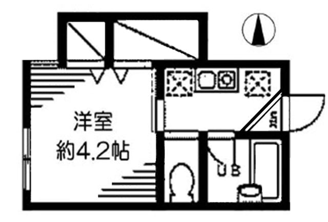 ＢＥテラス十条の物件間取画像