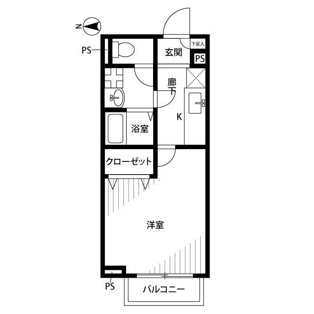 アムール　奏の物件間取画像