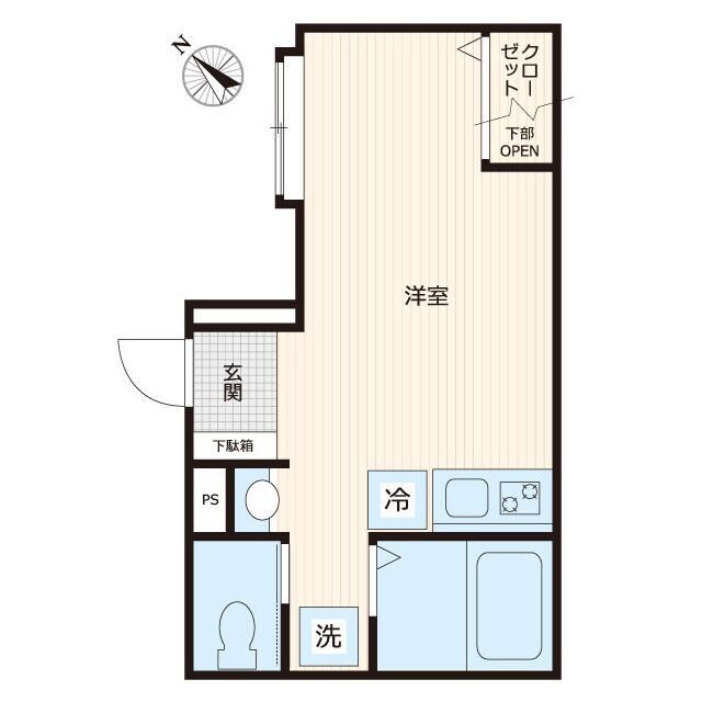 フォレックスコート本蓮沼の物件間取画像