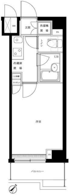 ルーブル巣鴨の物件間取画像