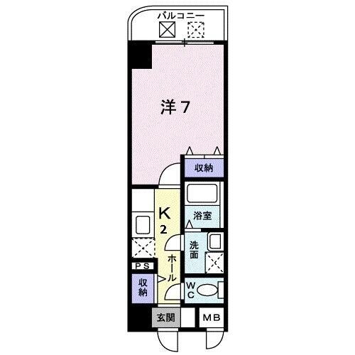 サイレントヒル高野台の物件間取画像