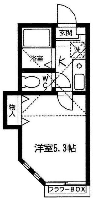 アバンサールの物件間取画像