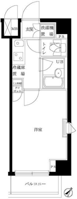 ルーブル巣鴨の物件間取画像