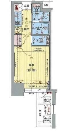 栄駅 徒歩11分 10階の物件間取画像