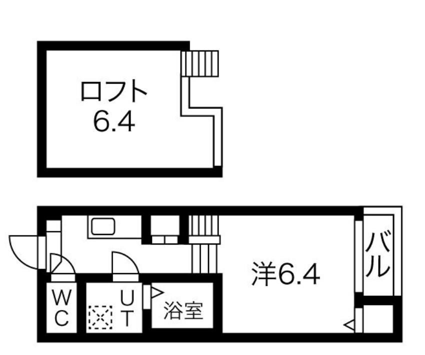 リブラ金山の物件間取画像