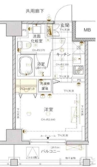 アーバンファースト神楽坂の物件間取画像