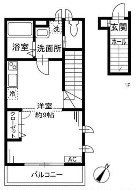 カーサ・ビアンカの物件間取画像