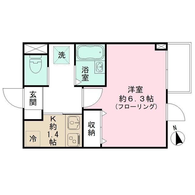 ｍｉｍｏｓａ５１０３の物件間取画像