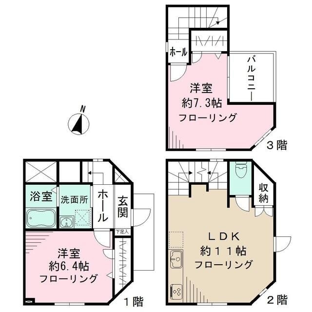 西落合１丁目邸の物件間取画像