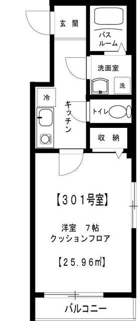 セトル原町の物件間取画像