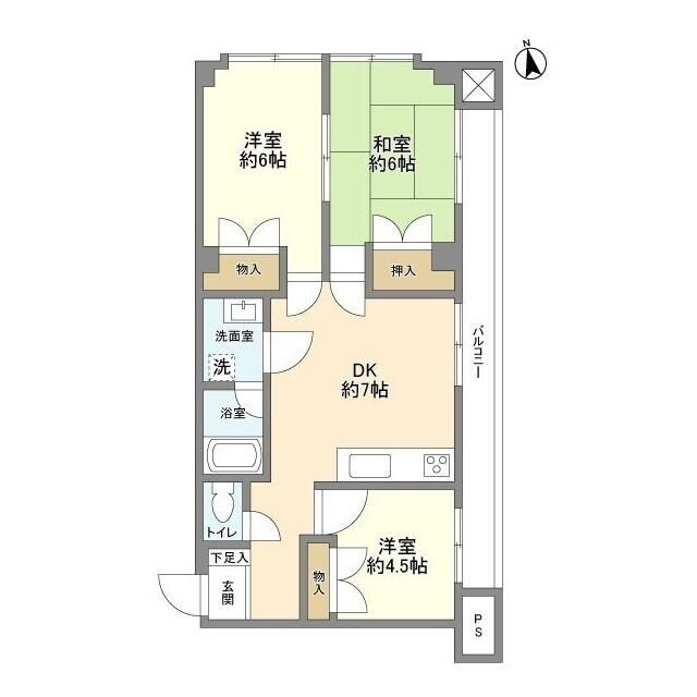 実用茗荷谷マンションの物件間取画像