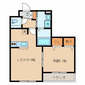 ツインテラス春日Ⅱの物件間取画像