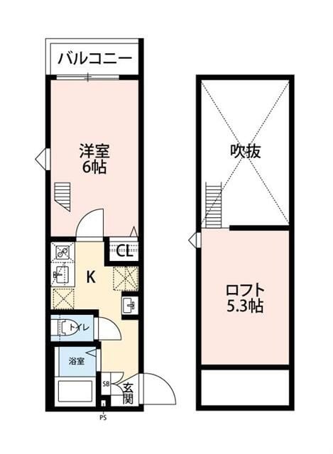 ヴィレッタ成増の物件間取画像