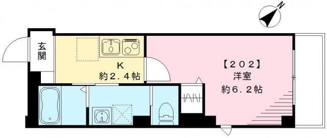 ポワソヌリー文京千石の物件間取画像