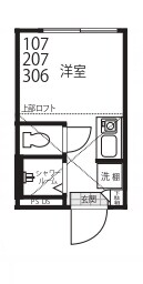 One CUBE夏目坂の物件間取画像