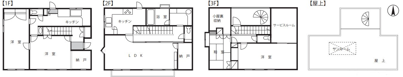 船堀1丁目戸建の物件間取画像