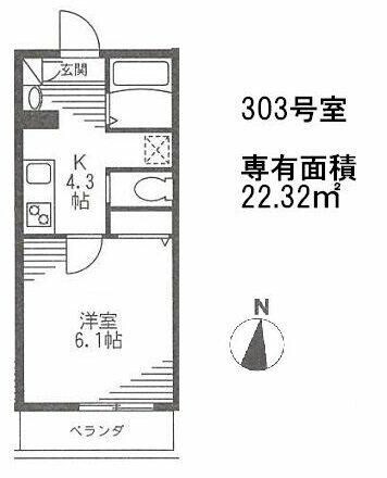 ソレイユ上板橋の物件間取画像