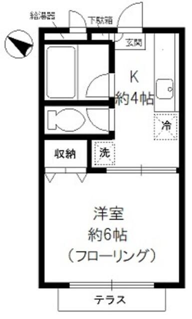 アイラ　Ｂの物件間取画像