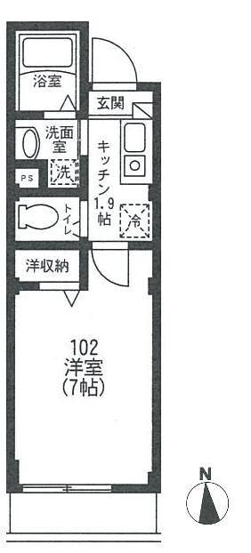 サンドリヨンの物件間取画像