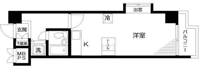 日神パレステージ御茶ノ水の物件間取画像