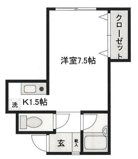 リバーフラッツの物件間取画像