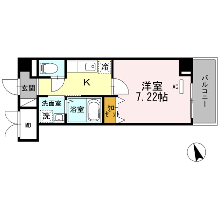 コンフォール さくらの物件間取画像