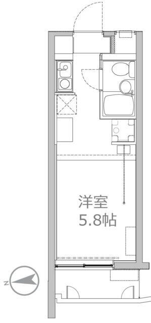 ＤＡＮＴＥ上池袋の物件間取画像