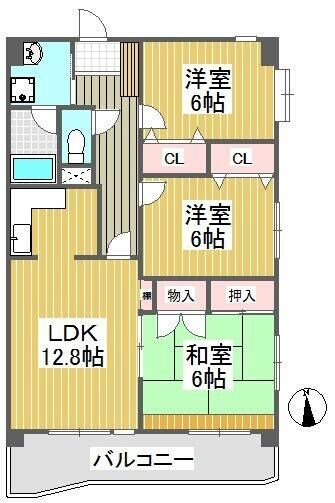 スターハイツの物件間取画像