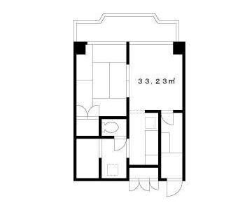 中川ハイツの物件間取画像