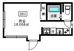 ＯＰＥＮ　ＧＡＴＥ武蔵関の物件間取画像