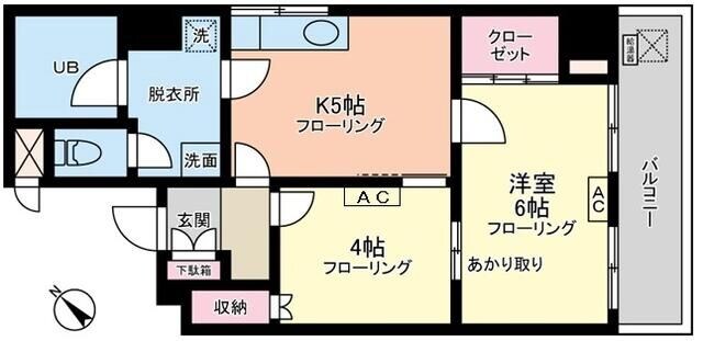 パインクレストの物件間取画像