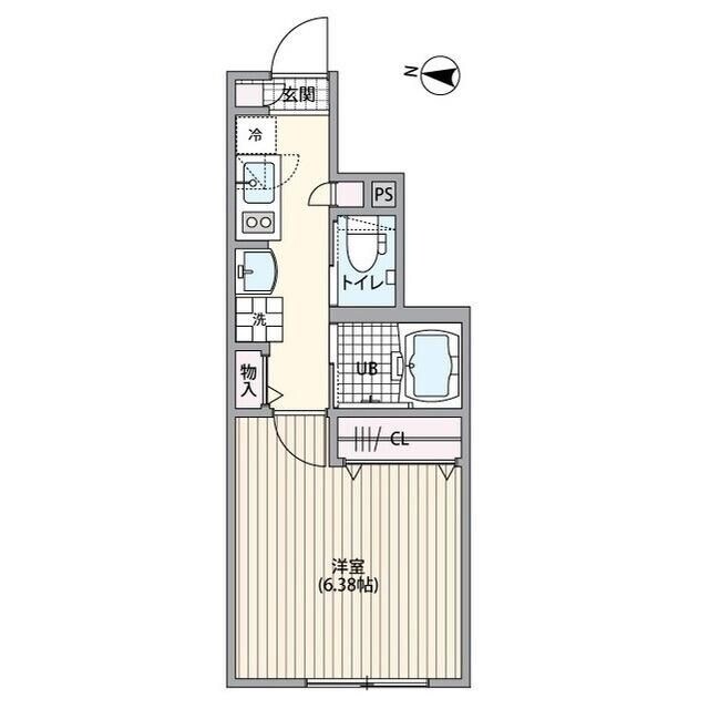 ミハス氷川台の物件間取画像