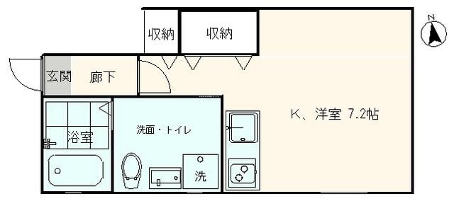 ＧＲＥＥＮ　ＨＯＵＳＥ　東山町の物件間取画像