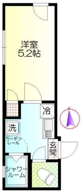 ウィンレックス赤羽二丁目の物件間取画像