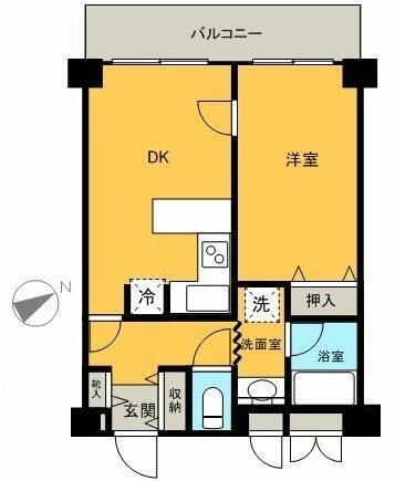 ウィンベルデュエット上板橋第３の物件間取画像