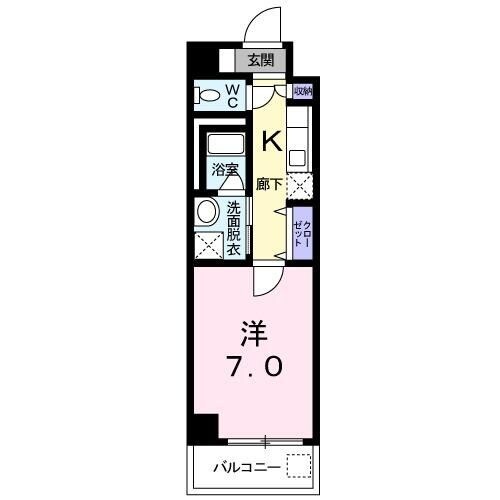 センター　ビレッジ　Ⅱの物件間取画像