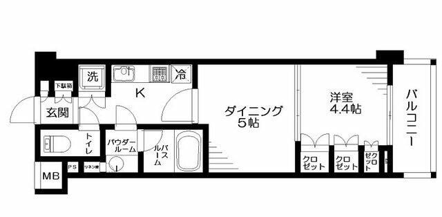 日神デュオステージ板橋駅前の物件間取画像