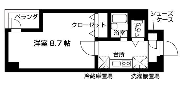 ＴＨＥ　ＨＡＹＡＫＡＷＡ　ＳＴＵＤＥＮＴ　ＨＯＵＳＥの物件間取画像